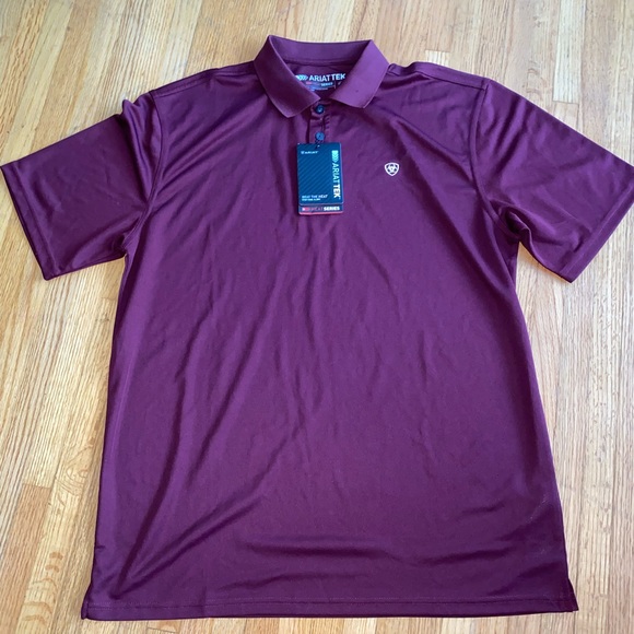 Ariat Tek Polo Large New with Tags - Picture 6 of 8